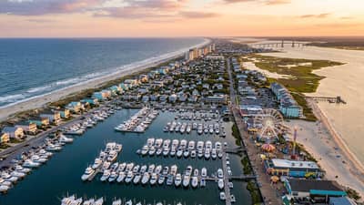 Carolina Beach waterfront