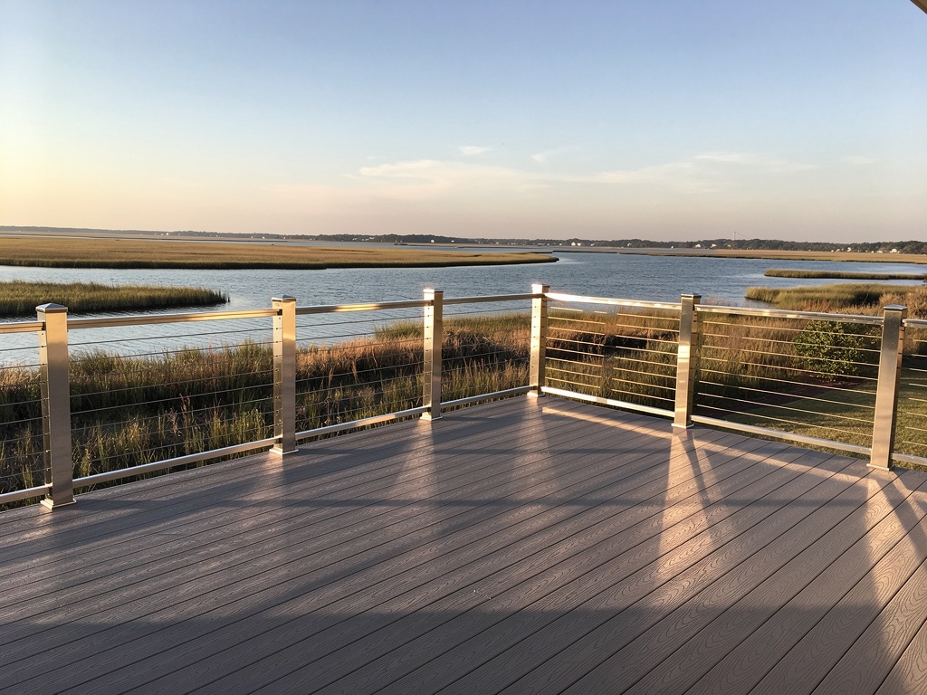 Deck Construction construction in coastal North Carolina